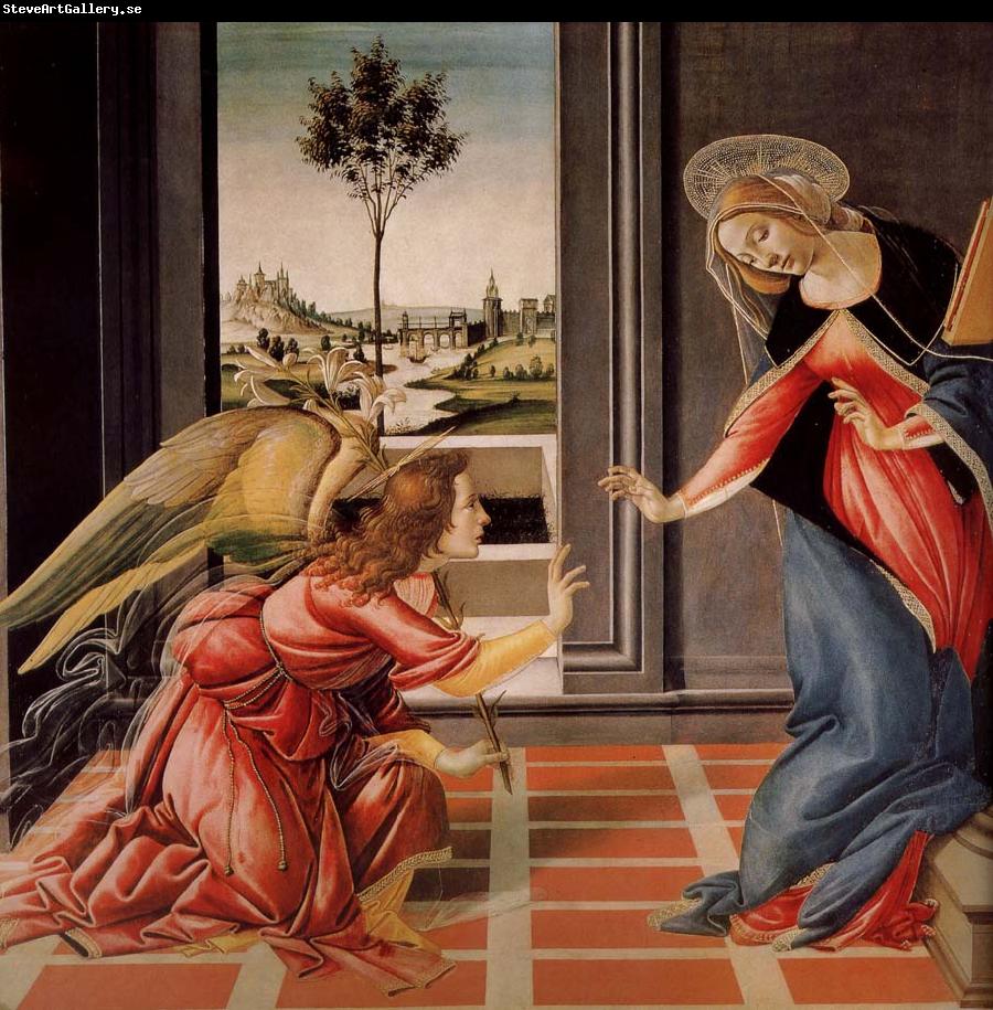Sandro Botticelli Annunciation
